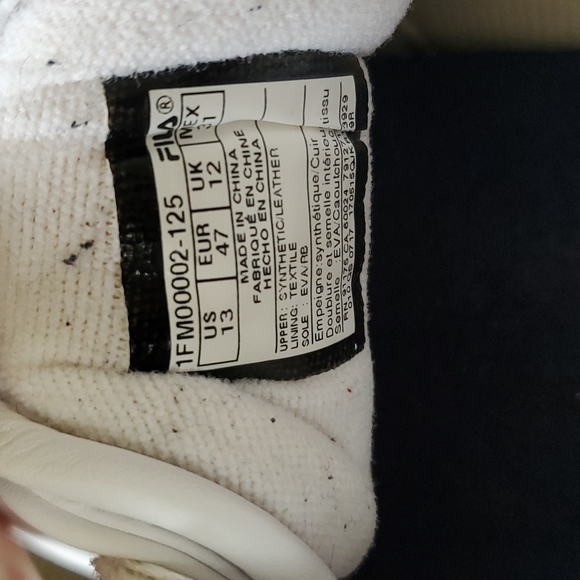 Mens Fila Logo sneakers - Picture 10 of 10